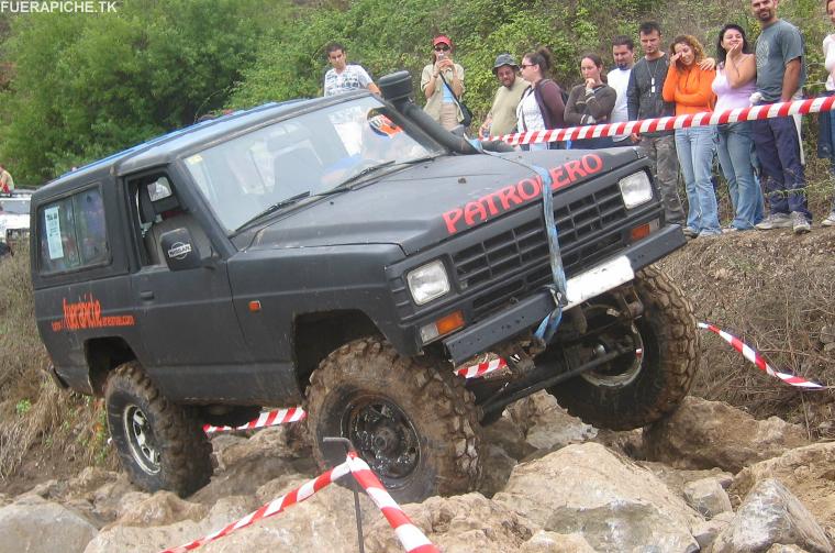 Nissan Patrol en trial 4x4